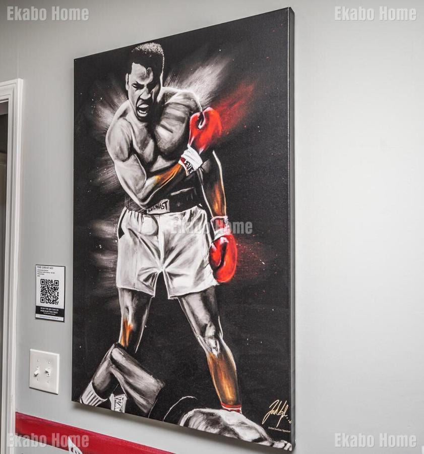 Luxury Sports Art Gallery - 15 Mins To Atl Battery Marietta Extérieur photo